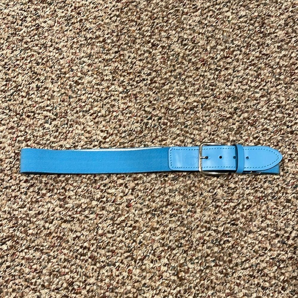 Blue Softball Belt